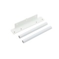 Nationwide Keystone 2" - 5" Double Sided Zinc Diecast Metal Key Lockable Latch (White) - KLADV-M2-4D-WH (Default)