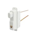 Nationwide Keystone 2" - 5" Double Sided Zinc Diecast Metal Key Lockable Latch (White) - KLADV-M2-4D-WH (Default)