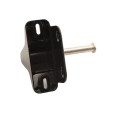 Keystone 2-Sided Black Zinc Diecast Metal Key Lockable Latch (Keyed Alike) - KLADV-M2-BK-KA (Default)
