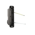 Keystone 2-Sided Black Zinc Diecast Metal Key Lockable Latch (Keyed Alike) - KLADV-M2-BK-KA (Default)