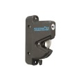 Nationwide Keystone 2 Dual Sided 6-Pin Lockable Nylon Gate Latch with Stainless Steel Self Drilling Screws (Keyed-Alike, Black) - KLADV2-P2-4D-BK-KA