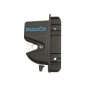 Nationwide Keystone 2 Dual Sided 6-Pin Lockable Nylon Gate Latch with Stainless Steel Self Drilling Screws (Keyed-Alike, Black) - KLADV2-P2-4D-BK-KA