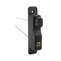 Nationwide Keystone 2 Dual Sided 6-Pin Lockable Nylon Gate Latch for all Gates (Black)