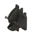 Nationwide Keystone Pac-Latch with Stainless Steel Self-Drilling Screws (Black) - KLPAC-4D-BK