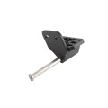 Nationwide Keystone Traverse 2" Reversible, Keyed-Alike Gate Latch with Stainless Steel Screws (Black) (Default)