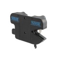 Nationwide Keystone Traverse 2" Reversible, Keyed-Alike Gate Latch with Stainless Steel Screws (Black) (Default)