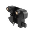 Nationwide Keystone Traverse 2" Reversible, Keyed-Alike Gate Latch with Stainless Steel Screws (Black) (Default)
