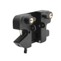 Nationwide Keystone Traverse 2" Reversible Gate Latch with Stainless Steel Screws (Black)