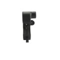 Nationwide Keystone Traverse 2.5" Reversible, Keyed-Alike Gate Latch with Stainless Steel Screws (Black)