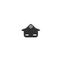 Nationwide Keystone Traverse 2.5" Reversible, Keyed-Alike Gate Latch with Stainless Steel Screws (Black)