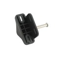 Nationwide Keystone Traverse 2.5" Reversible, Keyed-Alike Gate Latch with Stainless Steel Screws (Black)