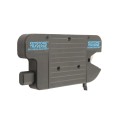 Nationwide Keystone Traverse 4" Reversible, Keyed-Alike Gate Latch with Stainless Steel Screws (Black)