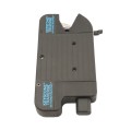 Nationwide Keystone Traverse 4" Reversible, Keyed-Alike Gate Latch with Stainless Steel Screws (Black)