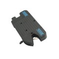 Nationwide Keystone Traverse 4" Reversible Gate Latch with Stainless Steel Screws (Black)