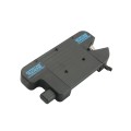 Nationwide Keystone Traverse 4" Reversible Gate Latch with Stainless Steel Screws (Black)