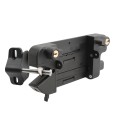 Nationwide Keystone Traverse 5" Reversible, Keyed-Alike Gate Latch with Self-Drilling Screws (Black) (Default)