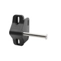 Nationwide Keystone Traverse 5" Reversible, Keyed-Alike Gate Latch with Self-Drilling Screws (Black) (Default)