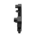 Nationwide Keystone Traverse 5" Reversible, Keyed-Alike Gate Latch with Self-Drilling Screws (Black) (Default)