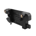 Nationwide Keystone Traverse 5" Reversible, Keyed-Alike Gate Latch with Self-Drilling Screws (Black) (Default)