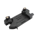 Nationwide Keystone Traverse 5" Reversible, Keyed-Alike Gate Latch with Self-Drilling Screws (Black) (Default)