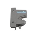 Nationwide Keystone X-External Heavy-Duty, Reversible, Two Sided Keyed-Alike, Lockable External Mount Spindle Latch for Gates (Nylon) Black (Default)