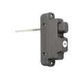 Nationwide Keystone X-External Heavy-Duty, Reversible, Two Sided Keyed-Alike, Lockable External Mount Spindle Latch for Gates (Nylon) Black (Default)