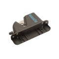 Nationwide Keystone X2 Heavy-Duty, Reversible, Two Sided Lockable, Slimline External Mount Spindle Latch for Gates with Stainless Steel Screws (Nylon) Black (Default)