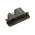 Nationwide Keystone X2 Heavy-Duty Two-Sided Lockable Keyed-Alike External Mount Spindle Latch Nylon (Black) - KLX2-P2-BK-KA