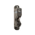 Nationwide Keystone X2 Heavy-Duty, Reversible, Two Sided Lockable, Slimline External Mount Spindle Latch for Gates with Stainless Steel Screws (Nylon) Black (Default)
