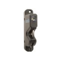 Nationwide Keystone X2 Heavy-Duty Two-Sided Lockable Keyed-Alike External Mount Spindle Latch Nylon (Black) - KLX2-P2-BK-KA