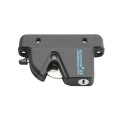 Nationwide Keystone X2 Heavy-Duty, Reversible, Two Sided Lockable, Slimline External Mount Spindle Latch for Gates with Stainless Steel Screws (Nylon) Black (Default)