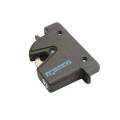 Nationwide Keystone X2 Heavy-Duty, Reversible, Two Sided Lockable, Slimline External Mount Spindle Latch for Gates with Stainless Steel Screws (Nylon) Black (Default)