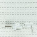 Nationwide Keystone X External Mount Two-Sided Spindle Latch (White) - KLX2-P2-4D-WH