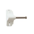 Nationwide Keystone X External Mount Two-Sided Spindle Latch (White) - KLX2-P2-4D-WH