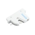 Nationwide Keystone X2 Heavy-Duty, Reversible, Two Sided Lockable, Slimline External Mount Spindle Latch for Gates (Nylon) White (Default)