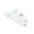 Nationwide Keystone X2 Heavy-Duty, Reversible, Two Sided Lockable, Slimline External Mount Spindle Latch for Gates (Nylon) White (Default)