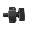 Nationwide Keystone PanicLatch Heavy-Duty, Self-Locking Gate Latch with Easy Exit Button (Nylon) Black (Default)