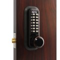 Lockey 2830 Mechanical Keyless Knob-Style Lock With Passage Function - 2830 (Antique Oil Finish Shown)
