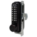 Lockey 2950 Series Mechanical Keyless Narrow Stile Hook Bolt Lock - 2950