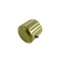 Lockey Bright Brass Knob Handle For Use With 2830, 2835, 3830, and 3835 Series Locks - 28-BBKNOB