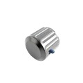 Lockey Bright Chrome Knob Handle For Use With 2830, 2835, 3830, and 3835 Series Locks - 28-BCKNOB