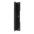 Lockey ED62BW Edge Panic Shield Security Kit (Black) - Shield, Panic Bar, Strike Bracket, Gate Box, Panic Trim, Latch Protector, Jamb Stop, Max Guard