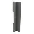 Lockey ED61SM Edge Panic Shield Security Kit (Silver) - Shield, Panic Bar, Strike Bracket, Gate Box, Panic Trim, Latch Protector, Jamb Stop, Max Guard