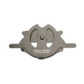 Nationwide Lock Thru Gate Latch (Black) - LT1-BK