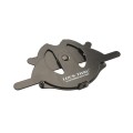 Nationwide Lock Thru Gate Latch (Black) - LT1-BK