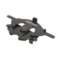 Nationwide Lock Thru Gate Latch (Black) - LT1-BK