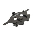 Nationwide Lock Thru Gate Latch (Black) - LT1-BK
