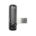 Lockey M220 Mechanical Keyless Single Combination Deadbolt/Slide Bolt Lock with Key Override - Jet Black Marine Grade (Mechanical Locks)