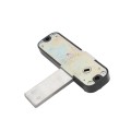 Lockey M220 Mechanical Keyless Single Combination Deadbolt/Slide Bolt Lock with Key Override - Jet Black Marine Grade (Mechanical Locks)