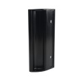 Locinox Surface-Mounted Electromagnetic Lock with Pull/Push Handles (1-9/16" to 3-1/8" Square Profiles, RAL 9005 Jet Black) - MAG3000-9005